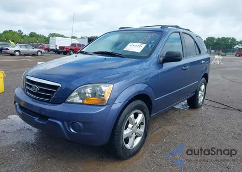 2007 Kia Sorento Lx z USA, uszkodzony, nr VIN KNDJD736375681026